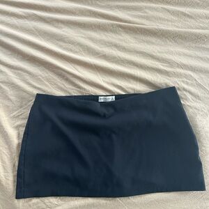 Abercrombie & Fitch Black Mini Skort